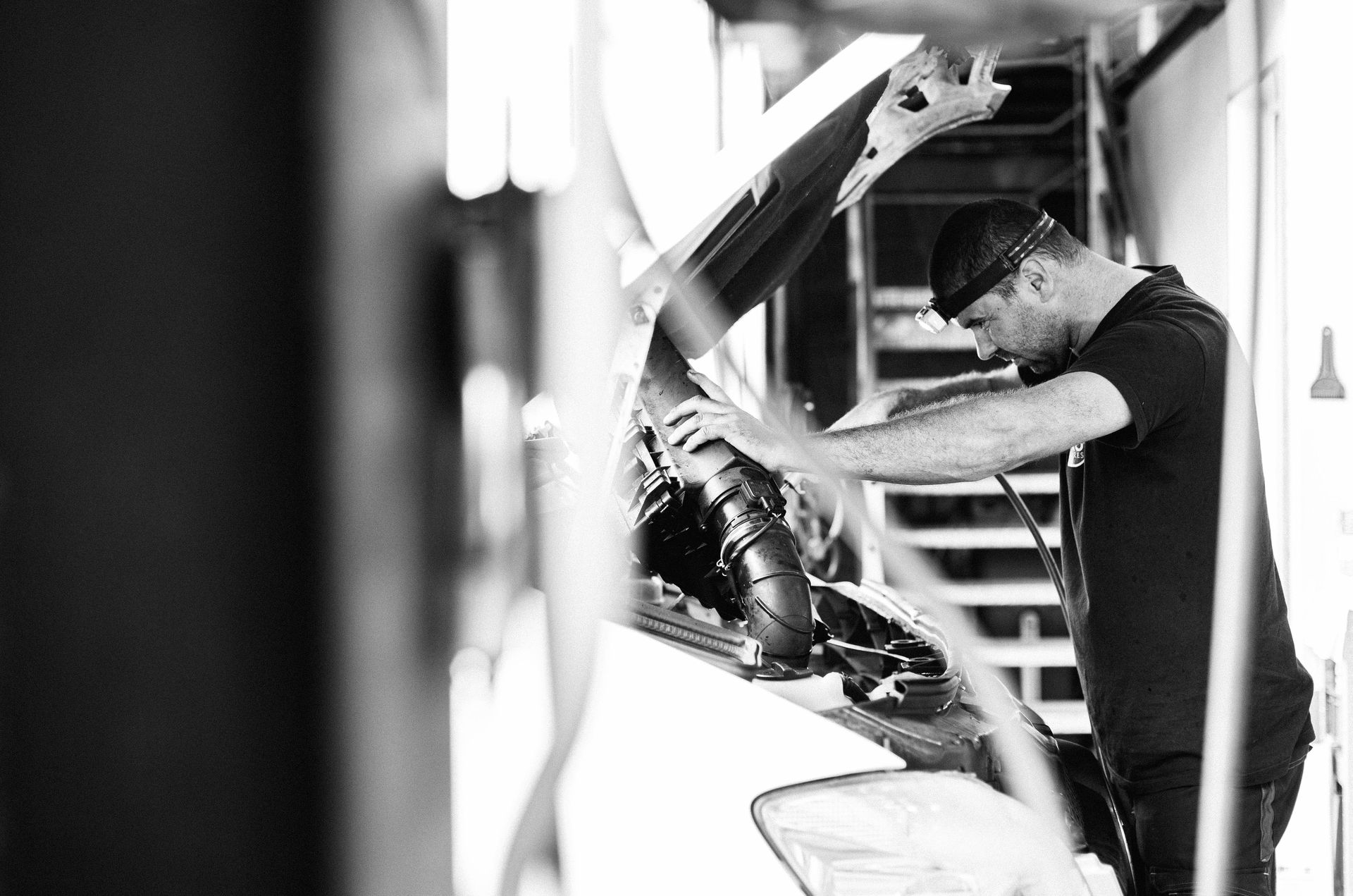 mécanique sur utilitaire